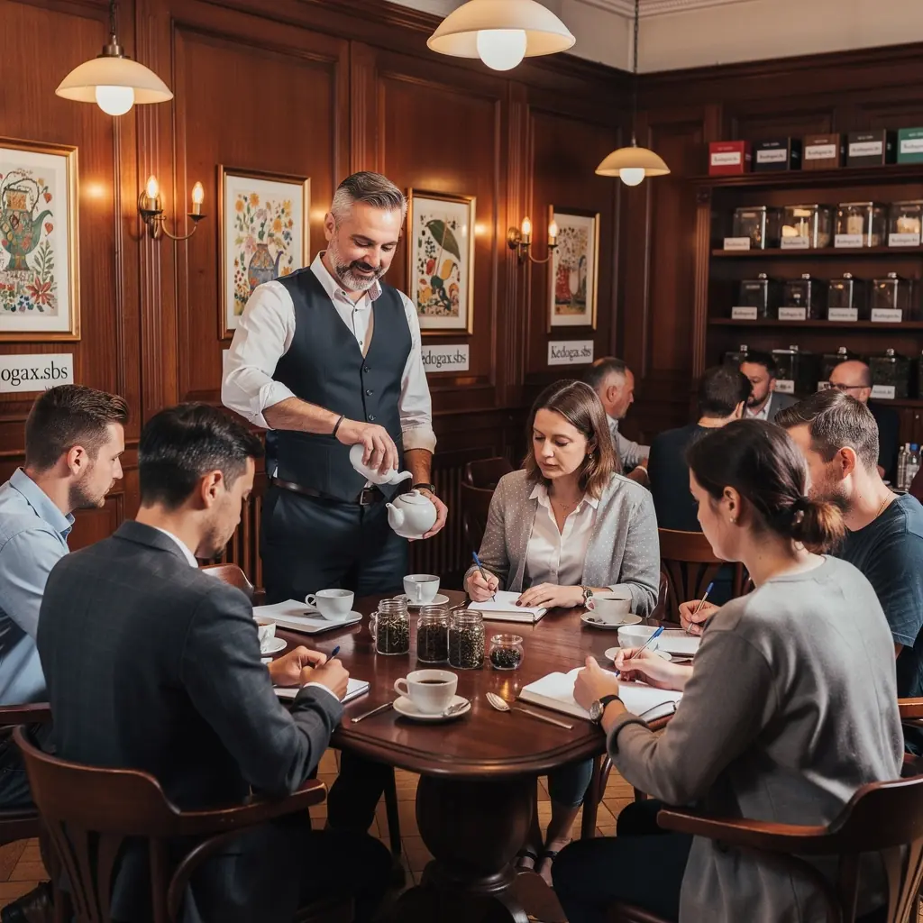 Színes fűszerek, mint például fahéj, gyömbér és vanília, teához való felhasználásra.